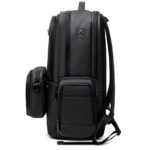 Sac à Dos Urbain Multifonction avec Poches Amovibles – Noir Élégant – Image 2