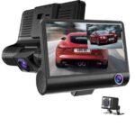 Dashcam 3 objectifs DVR de voiture Full HD 1080P – Image 2